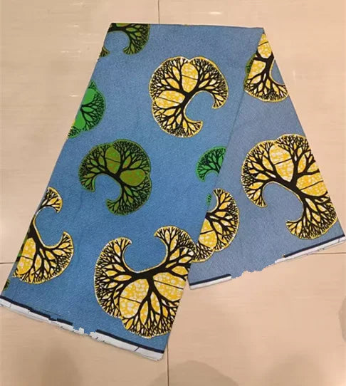 2024 NEW Original Wax High Quality Africain Print Wax Fabric Tissue Wax 100% Cotton 6 yards a pieces for women dress