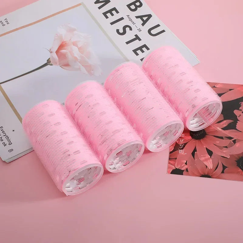 1pc 2 Size Hairdressing Home Use DIY Magic Large Self-Adhesive Hair Rollers Styling Roller Roll Curler Hair Women Beauty Tool