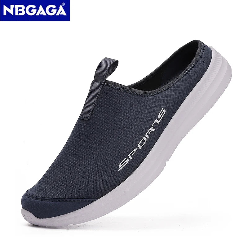 Sneaker Men's Summer Breathable Shoes Lazy Casual Driving Shoes Lightweight Male Comfortable Walking Shoes