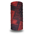 Red Bandana Face Mask Cycing Hiking Running Yoga Hair Bandannas Headband for Women Men Cooling Neck Gaiter Covering Balaclava