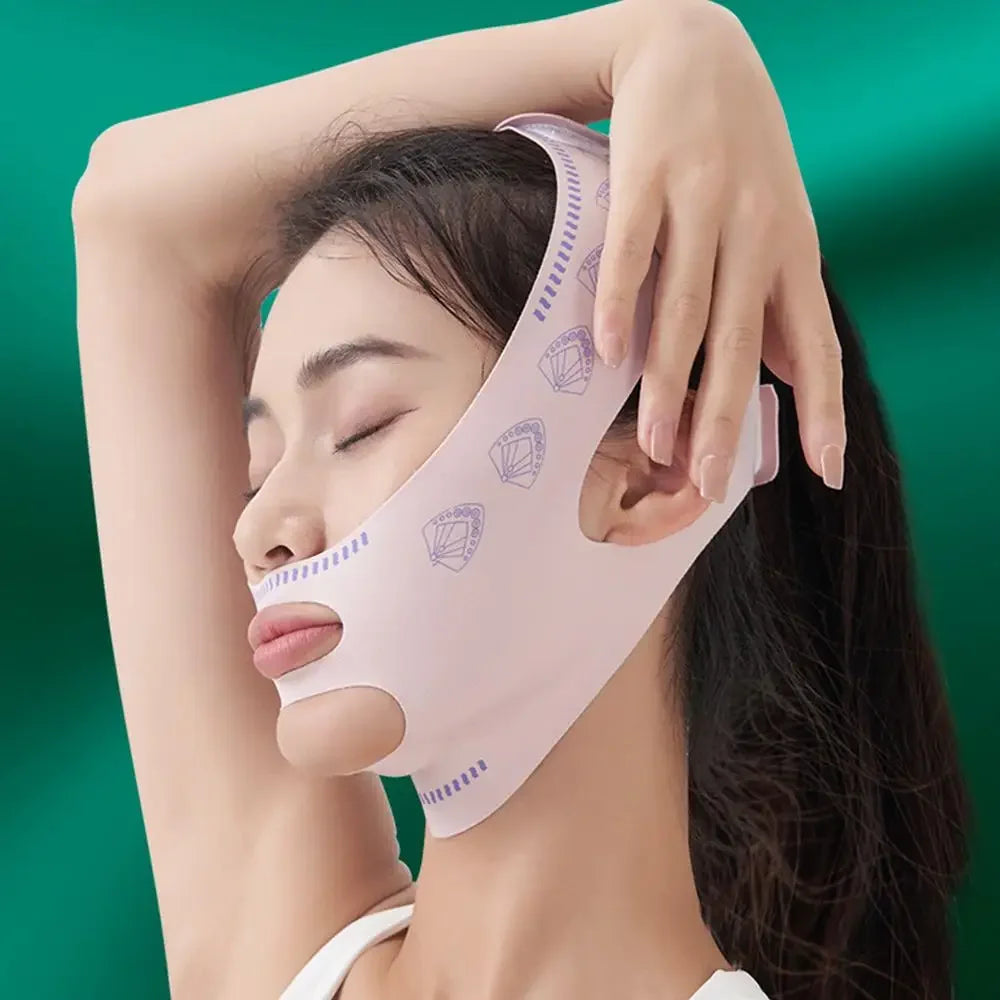 SUN Chin Cheek Slimming Bandage V Shaper V Line Lifting Mask Face Lifting Anti Wrinkle Strap Band Sleeping Mask Beauty Tool
