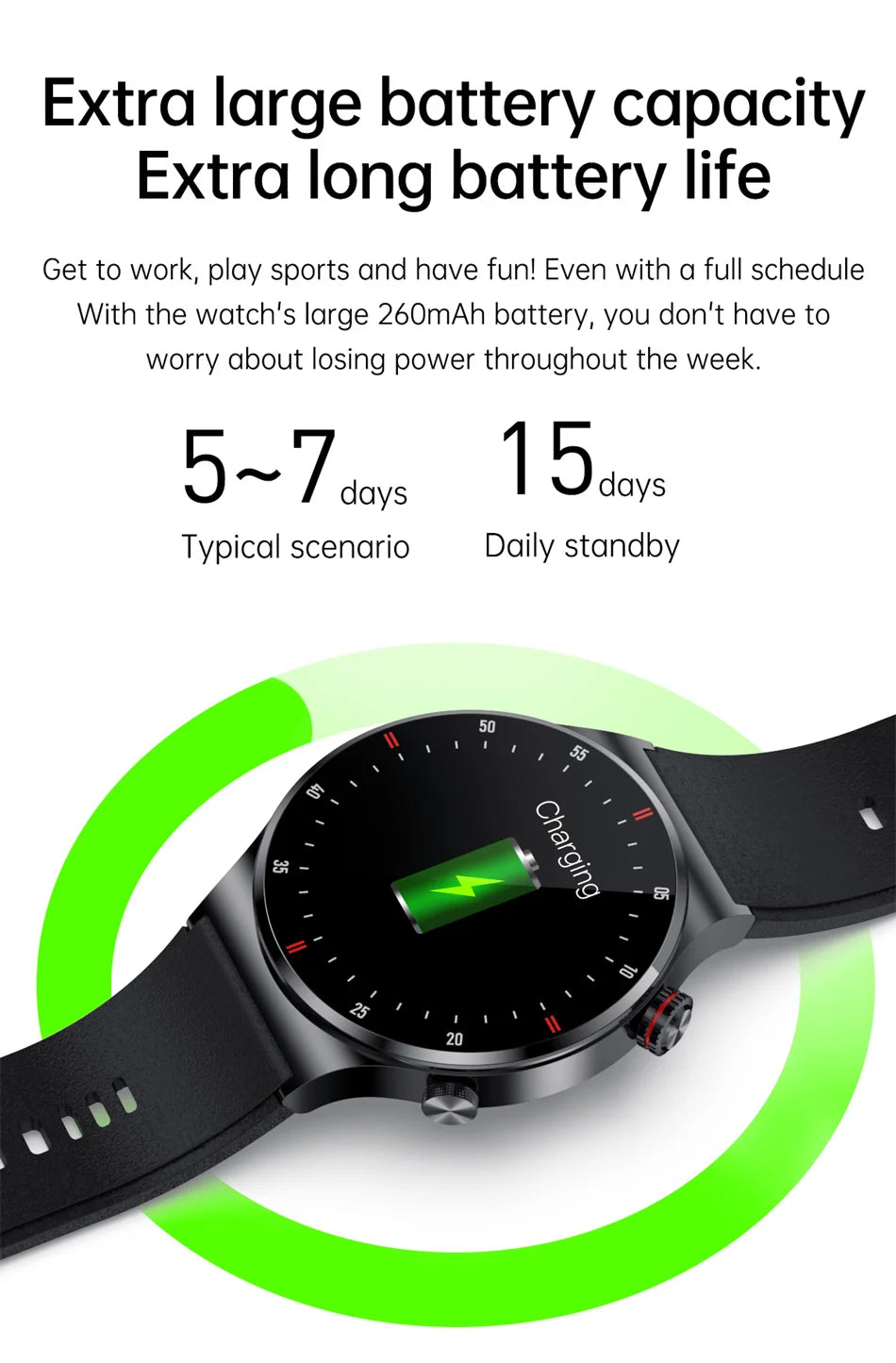 GPS Sports Smartwatch Men Health Monitoring With Heart Rate ECG + PPG 100+ Sports Modes NFC 2026 New Bluetooth Call Smart Watch