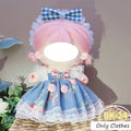 Cute Dres JK Uniform Clothes for 20cm Cotton Plush Cartoon DIY Doll Dress Up Clothing Skirt Suit Socks Toy Accessories Girl Gift
