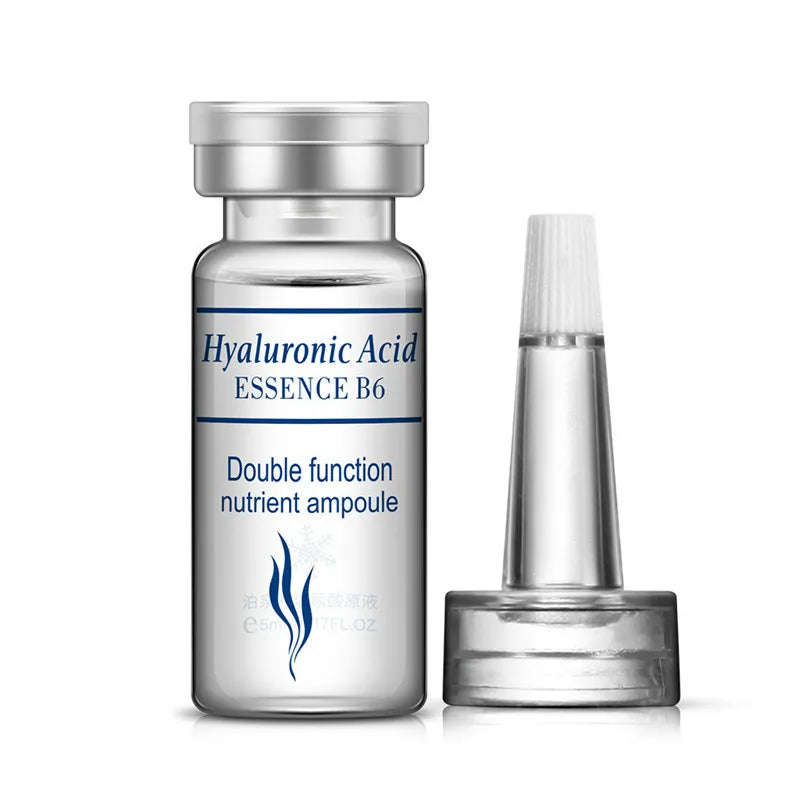 BIOAQUA 5ml Facial Hyaluronic Acid Vitamins C Essence Moisturizing Hydration Skin Rejuvenation Spa Skincare Beauty