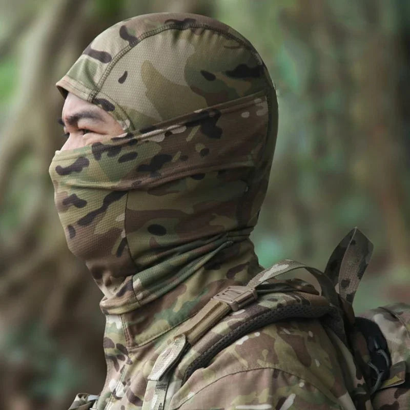 Tactical Camouflage Balaclava Full Face Mask Wargame CP Tactical Hat Hunting Bicycle Cycling  Multicam Bandana Neck Gaiter