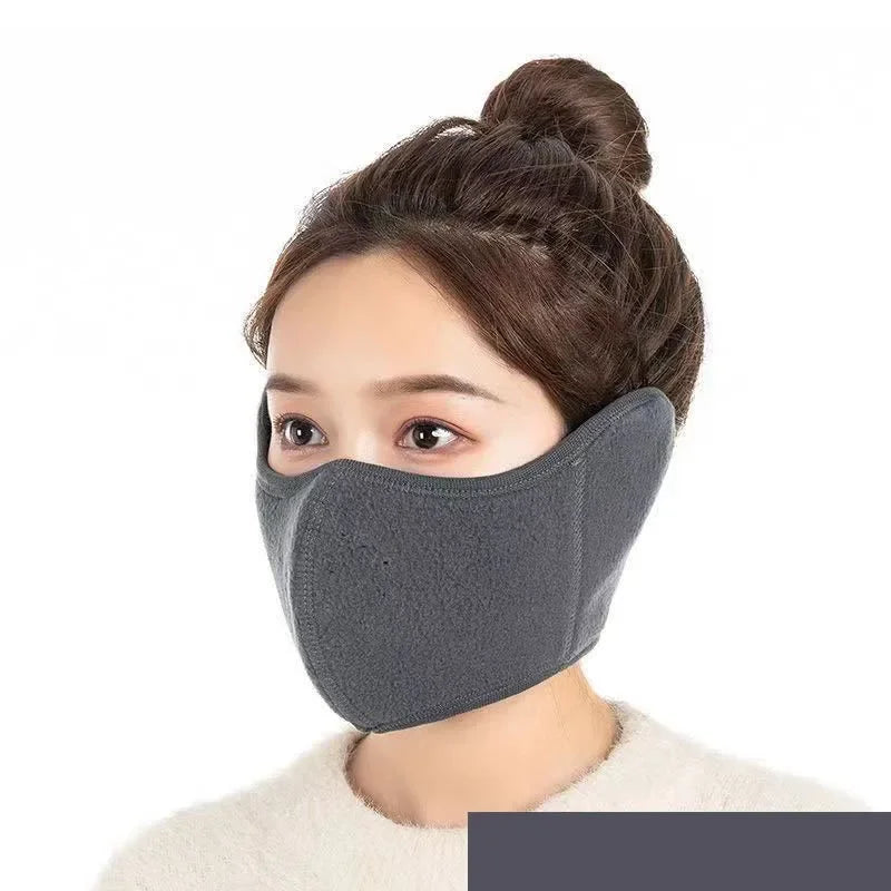 Bicycle Face Mask Outdoor Skiing and Cycling Thermal Windproof Ear Mask Motion Breathable Riding and Cold Proof Mask in Winter