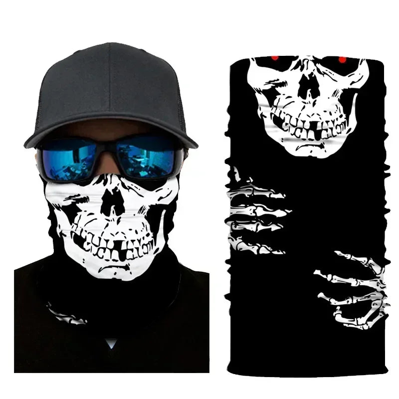 3D Fashion Cycling Face Mask Riding Scarf Breathable Seamless Neck Gaiter Women Bandana Headwear Headband Snood Ski Masks