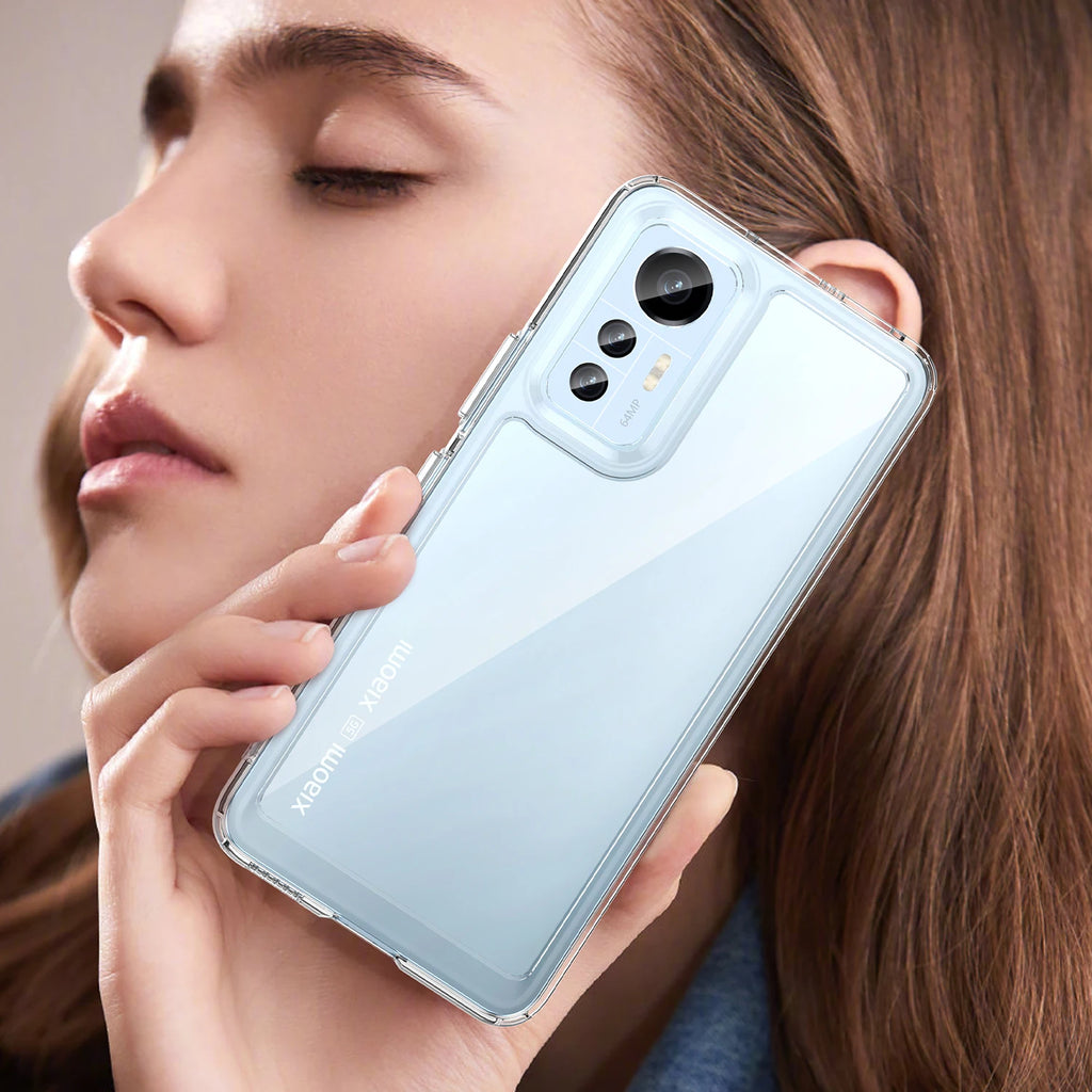 For Xiaomi 12 Lite Case Silicone Clear TPU Phone Case For Mi 12 Lite 12T Pro Capa Protecor For Xiaomi 12 Lite Cover
