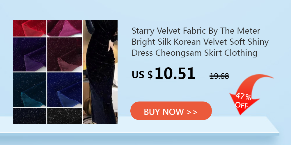 100 * 155cm High-Grade Elastic Gold Velvet Fabric Hot Drilling Light Diamond Cheongsam Dress Sports Suit Fabric by Meter