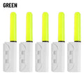 5pcs 425 Battery Fishing Electronic Rod Luminous Stick Light LED Removable Waterproof Float Tackle Night Tackle Plastic
