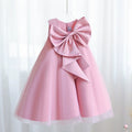 2 3 4 5 6 7 8 Years Summer Girls Dress Sleeveless Bow Elegant Little Princess Dress Piano Performance Costumes New Kids Clothes