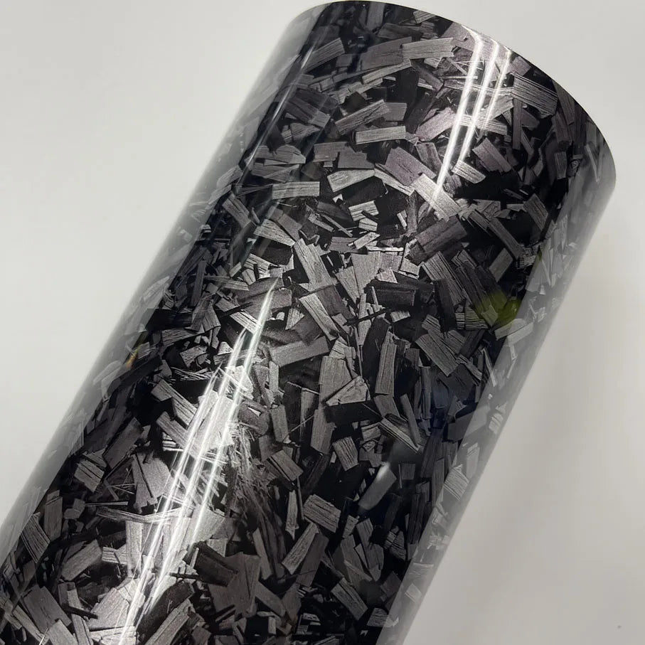 50cm*100cm PET Glossy Carbon Fiber Forged Black blue Red Vinyl Wrap Films Car Motorcycle Self Adhesive Body Film Stickers Auto