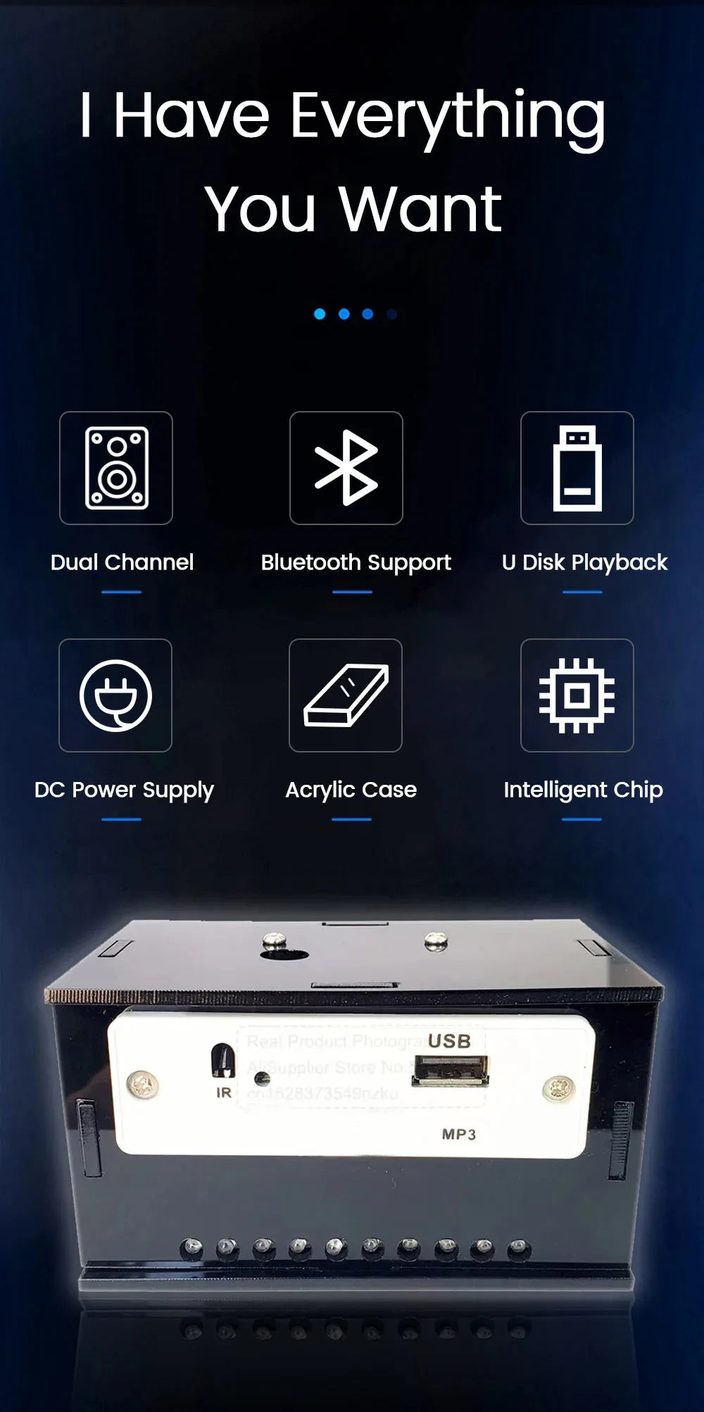 Electronics DIY Soldering Project Practice Solder Assembly DIY Electronic Kit Component  DIY Bluetooth Speaker Kit 2*3W Speakers