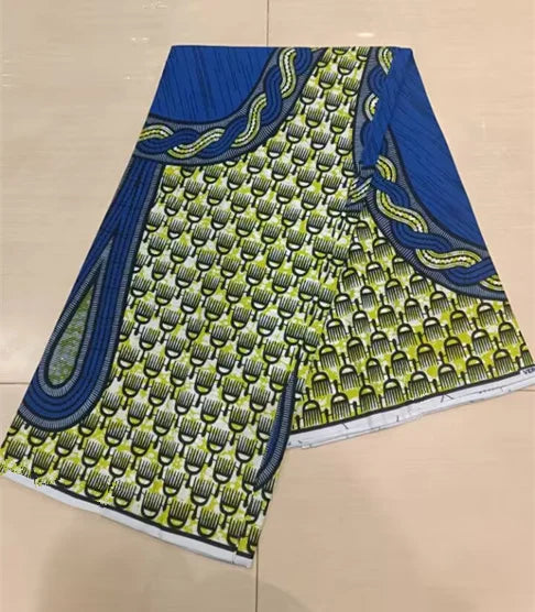 2024 NEW Original Wax High Quality Africain Print Wax Fabric Tissue Wax 100% Cotton 6 yards a pieces for women dress