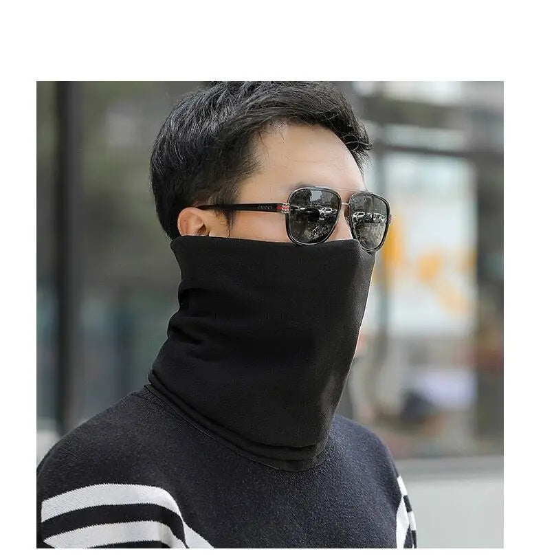 New Neck Cover Cycling Scarf Neck Protection Small Scarf Men's Face Mask Outdoor Windproof Scarves Party Gift