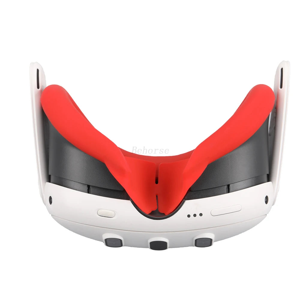 Silicone VR Face Mask For Meta Quest 3 Facial Interface Sweatproof Mask Face Cushion Lightproof Mask Face Cover VR Accessories