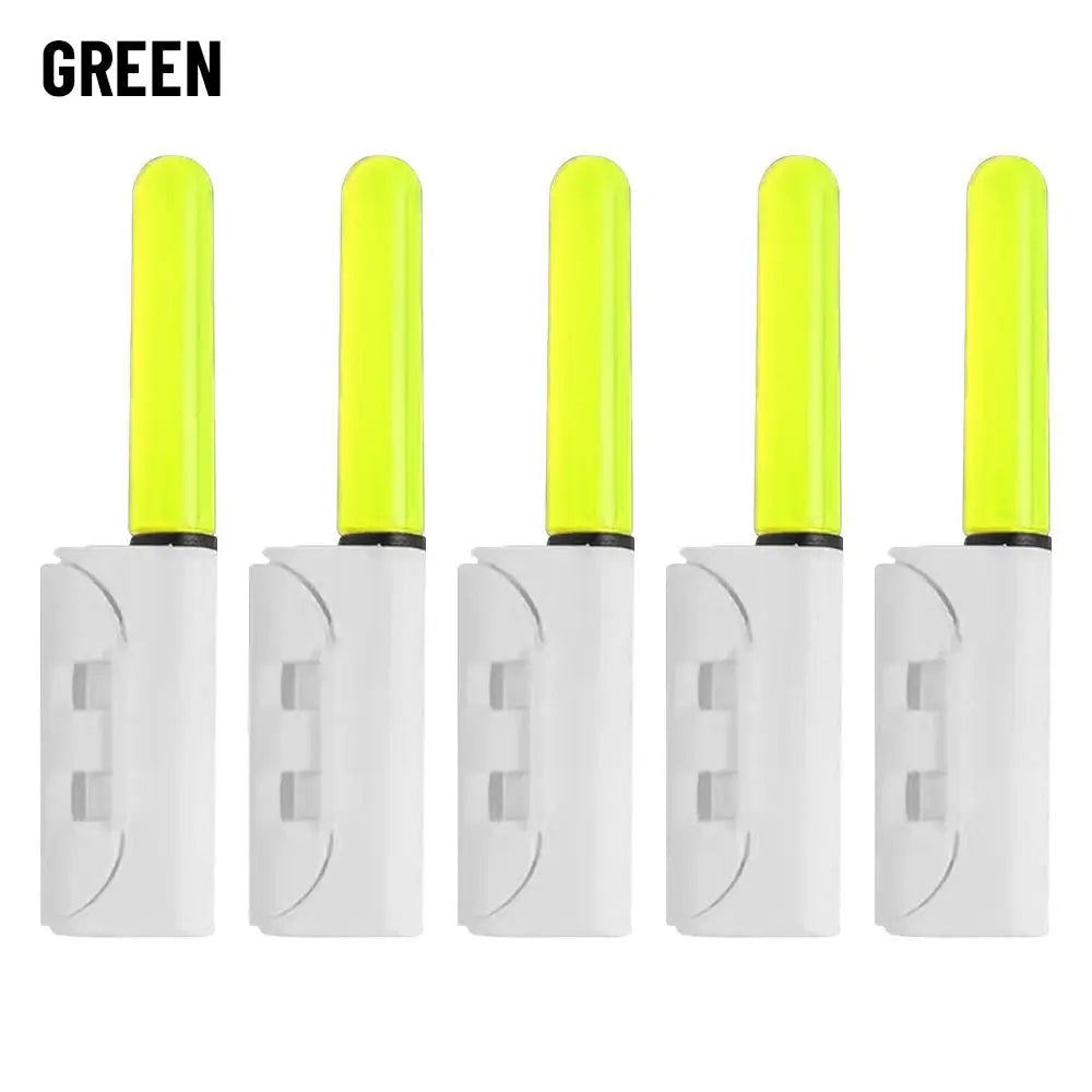 5PCS LED Removable Waterproof Float Night Fishing Tackle Tool Fishing Rod Lighting Stick Electronic Fishing Rod Luminous Stick