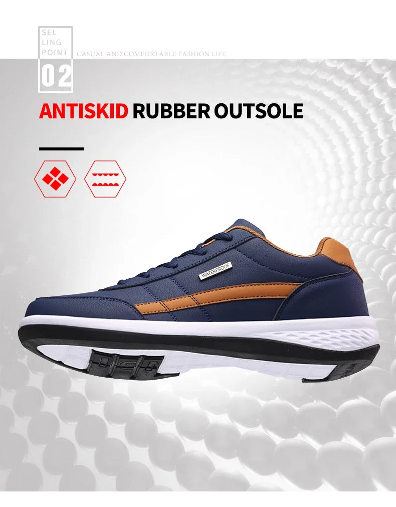 YRZL Men Shoes Sports Sneakers Shoes Non Slip Lightweight Lace Up Leisure Shoe Footwear Tennis Walking Men Shoes Masculino