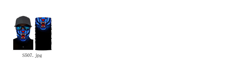 3D Fashion Cycling Face Mask Riding Scarf Breathable Seamless Neck Gaiter Women Bandana Headwear Headband Snood Ski Masks