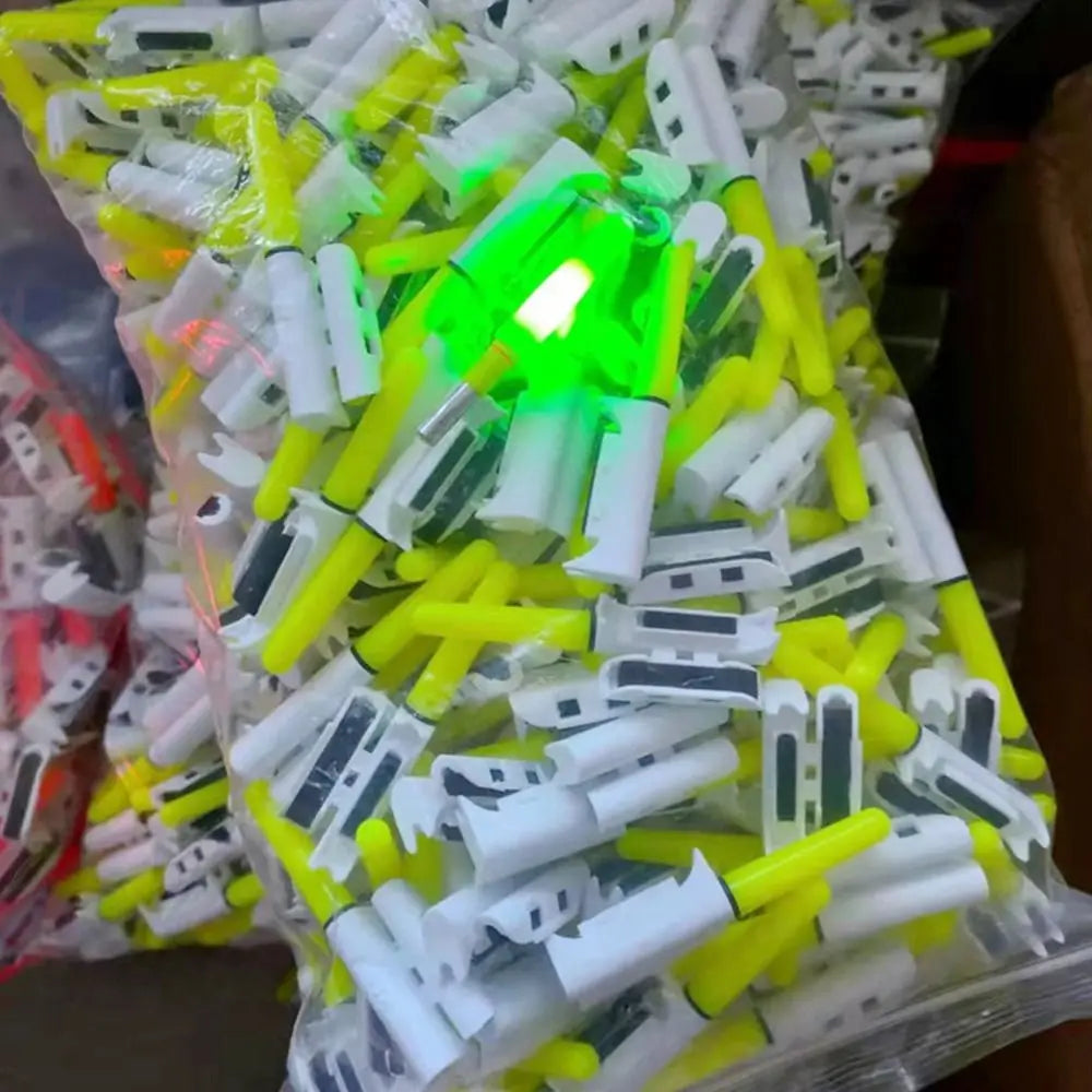 5pcs 425 Battery Fishing Electronic Rod Luminous Stick Light LED Removable Waterproof Float Tackle Night Tackle Plastic