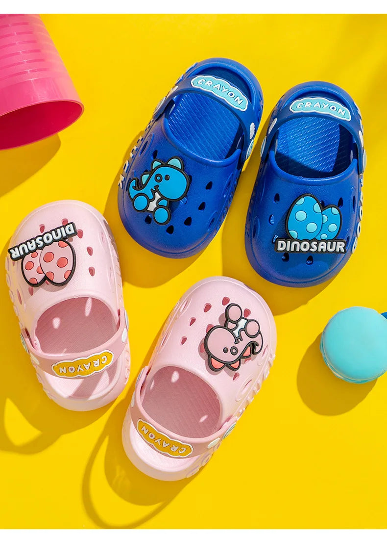 Summer Baby Shoes Sandals for Girls Boy Garden Beach Shoes Mules Baby Girl Cartoon Sandal Infantil for Children's Garden Shoes