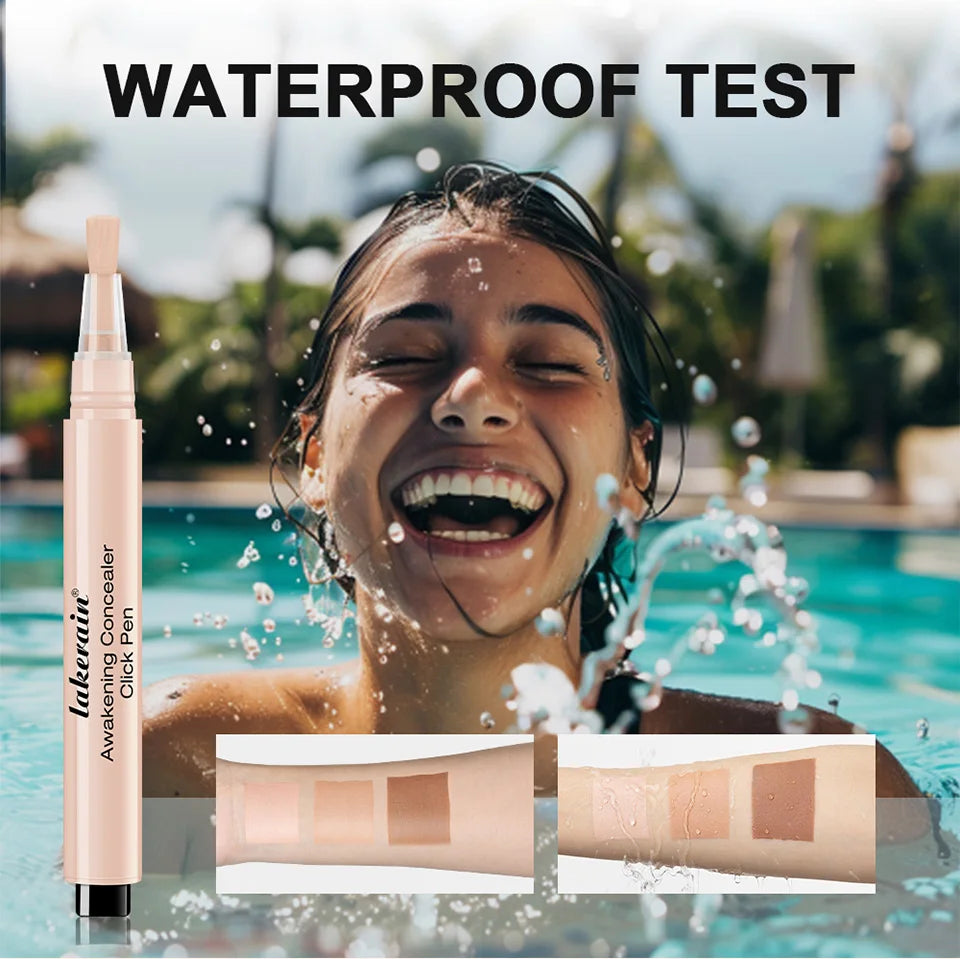 Awakening Concealer Click Pen Brighten， long-lasting ，Hight Coverage Hybrid ，Skincare and Concealer Pen  Makeup