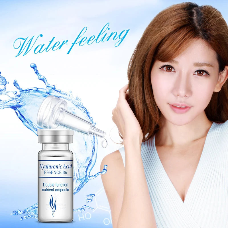 BIOAQUA 5ml Facial Hyaluronic Acid Vitamins C Essence Moisturizing Hydration Skin Rejuvenation Spa Skincare Beauty