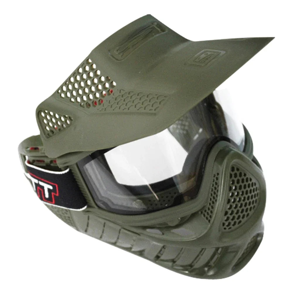 High Strength Paintball Face Mask or Airsoft Mask with Double Lens Goggle Outdoor Mask lenses