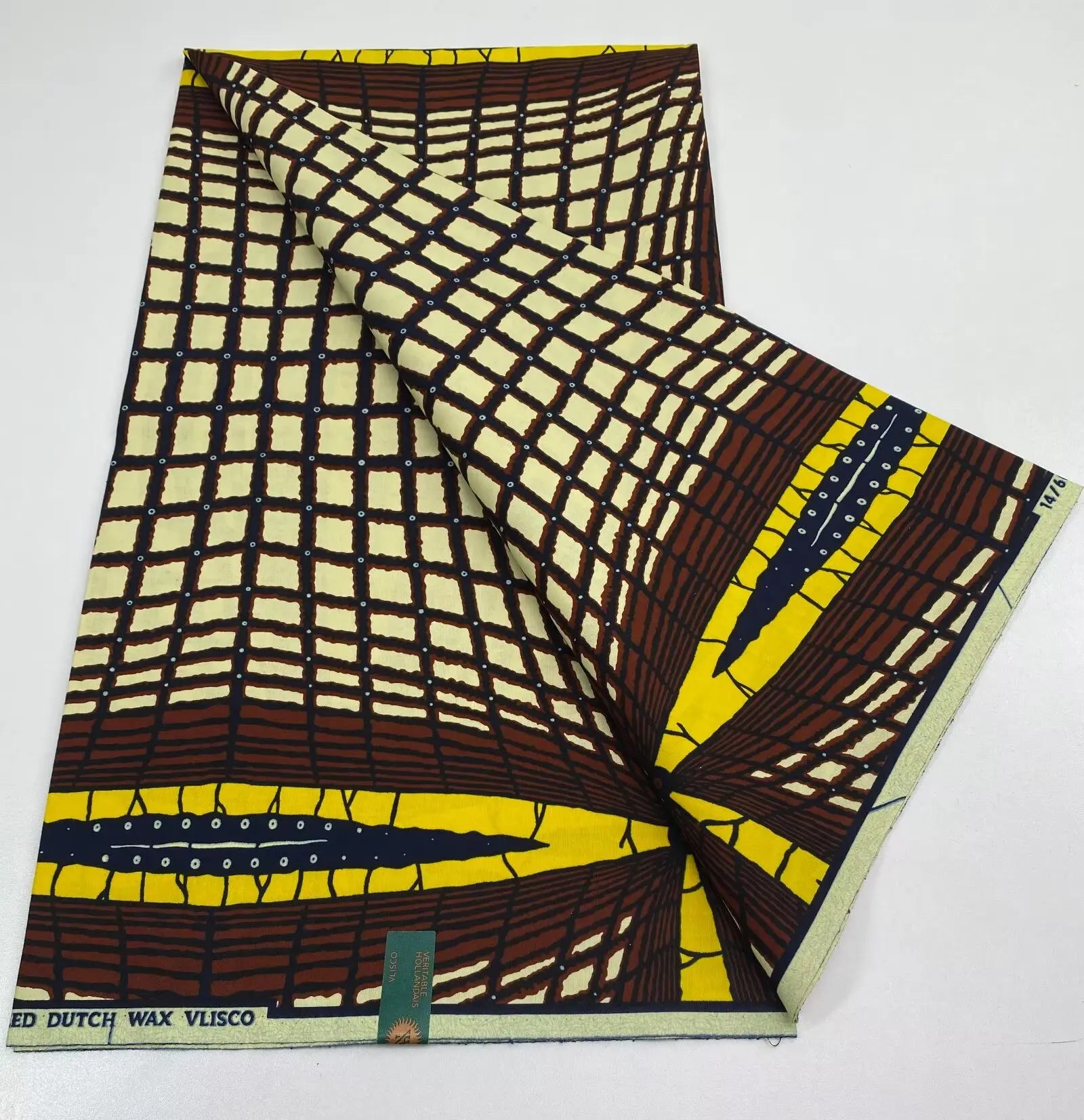 2024 NEW Original Wax High Quality Africain Print Wax Fabric Tissue Wax 100% Cotton 6 yards a pieces for women dress