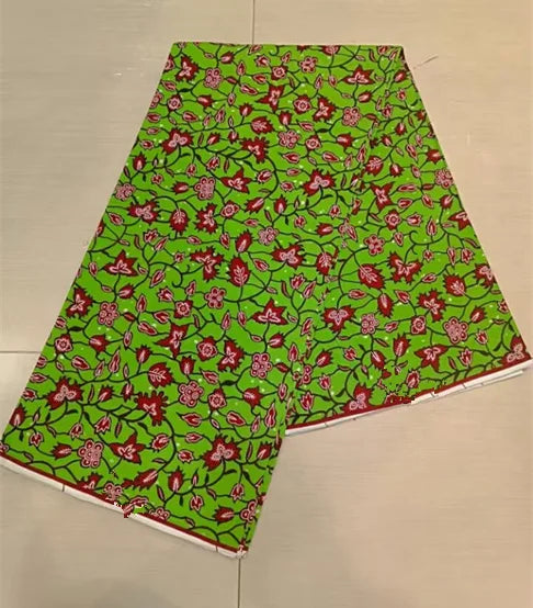 2024 NEW Original Wax High Quality Africain Print Wax Fabric Tissue Wax 100% Cotton 6 yards a pieces for women dress