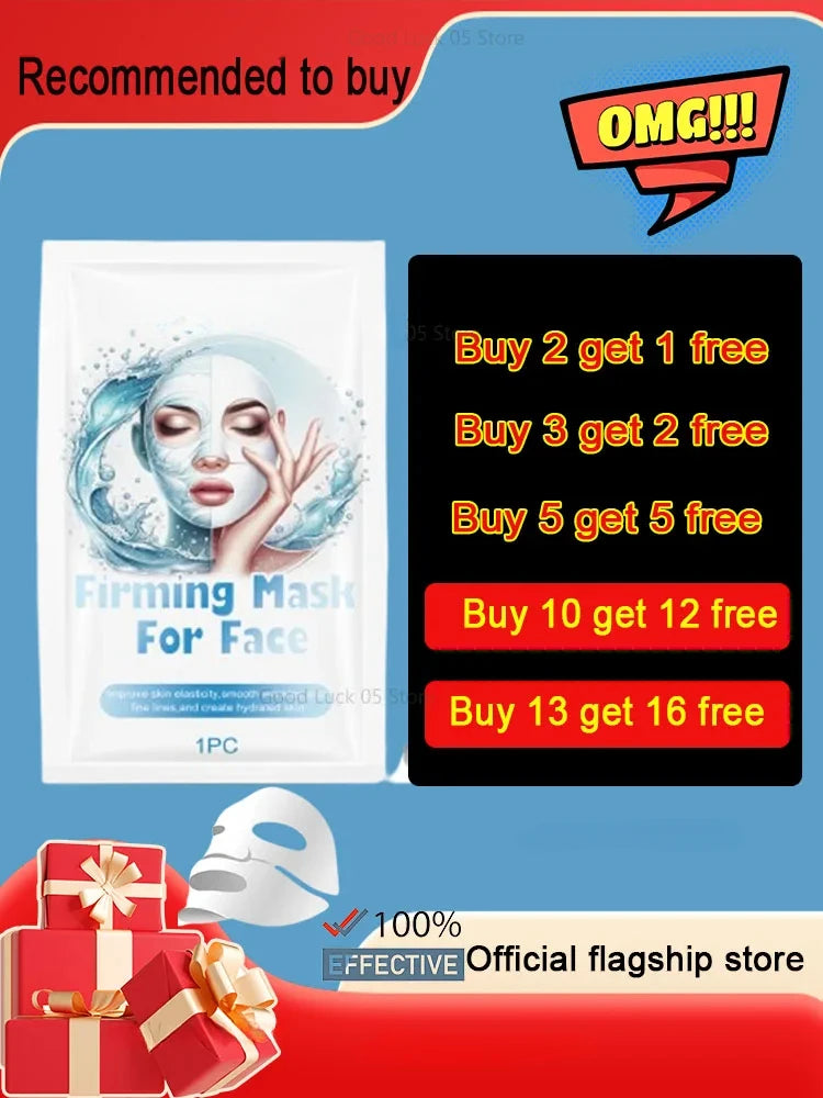 Collagen Face Mask anti Wrinkle Fade face Fine Line Lift Firm Skin Anti-Aging Brighten skin Care Korean Cosmetics