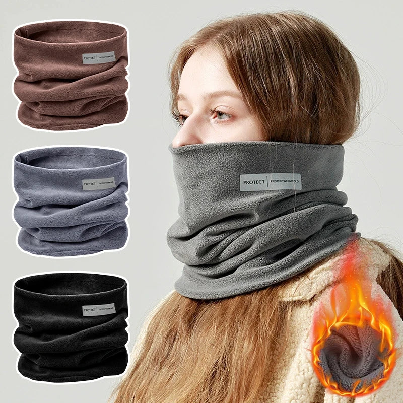 Winter Bandana Mask Neck Warm Scarf Outdoor Sport Ski Cycling Face Mask Neck Gaiter Camping Hiking Windproof Half Face Mask