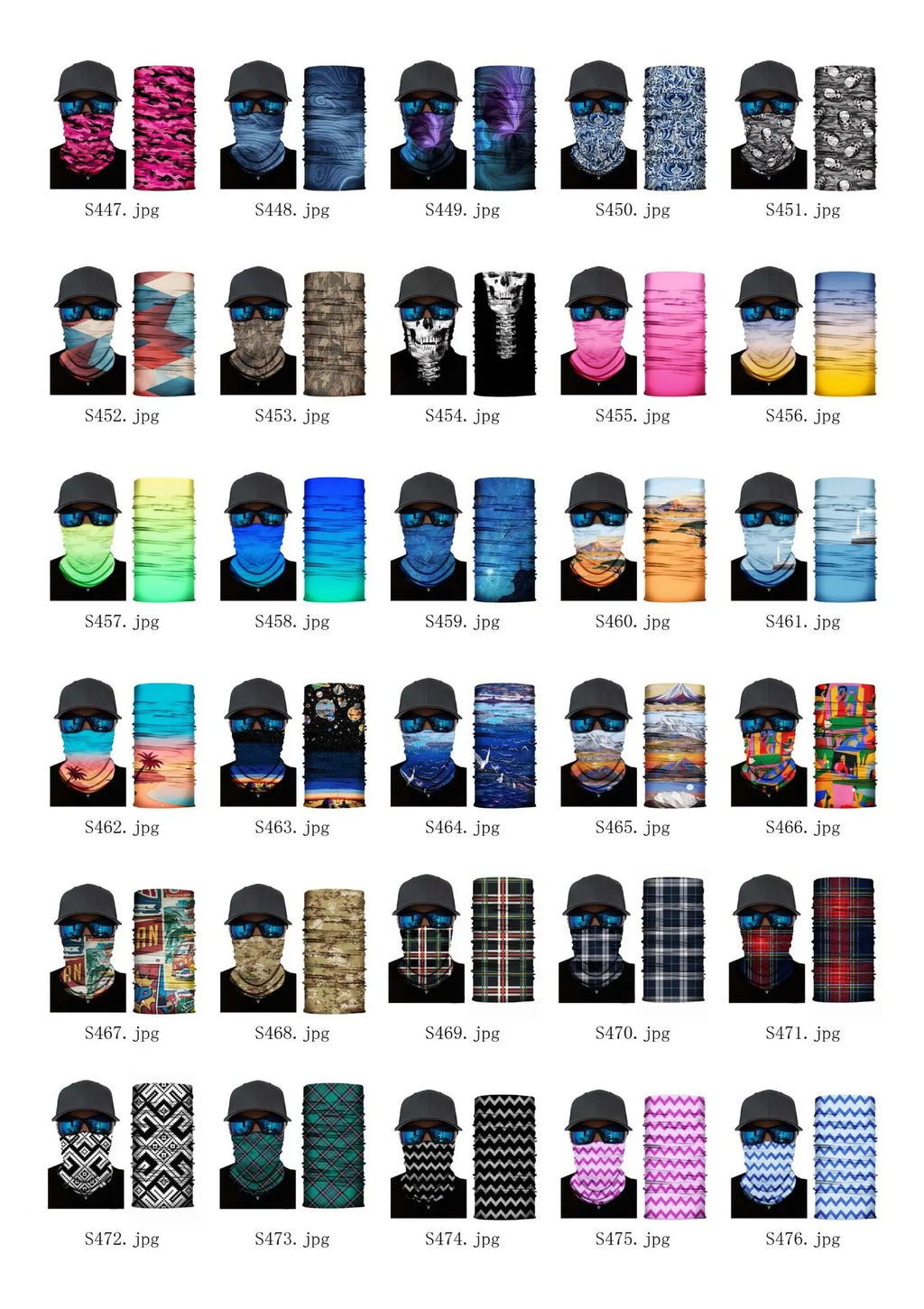 3D Fashion Cycling Face Mask Riding Scarf Breathable Seamless Neck Gaiter Women Bandana Headwear Headband Snood Ski Masks