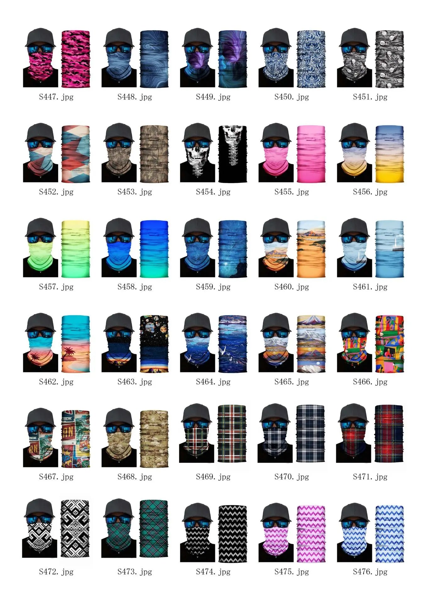 3D Fashion Cycling Face Mask Riding Scarf Breathable Seamless Neck Gaiter Women Bandana Headwear Headband Snood Ski Masks