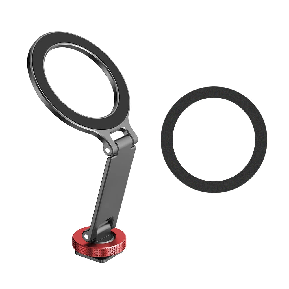Flymile Adapter Clamp Cold Shoe Mount for DJI RS 4 Mini Magnetic Phone Holder With Cold Shoe Accessoise Compatible With Magsafe