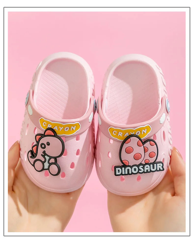 Summer Baby Shoes Sandals for Girls Boy Garden Beach Shoes Mules Baby Girl Cartoon Sandal Infantil for Children's Garden Shoes