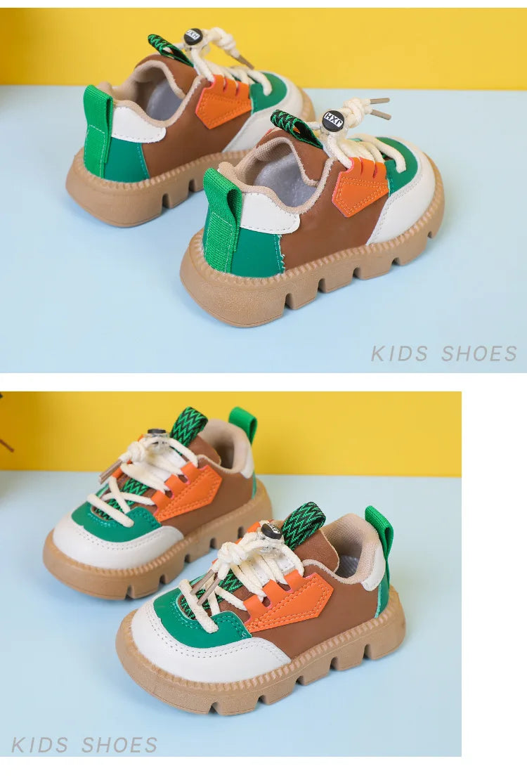 Personalised Flat Heel Children Sneaker Fashion Low Top Kids Shoes Child Leisure Spring Fall tenis Shoes Student Sneakers G10255