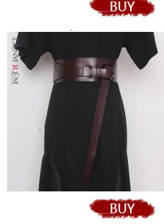 LANMREM Women Temperament Golden Flower Buckle Gold Silver Thread Elastic Waistband Fashionable Matching Skirt Dress 2DB1921