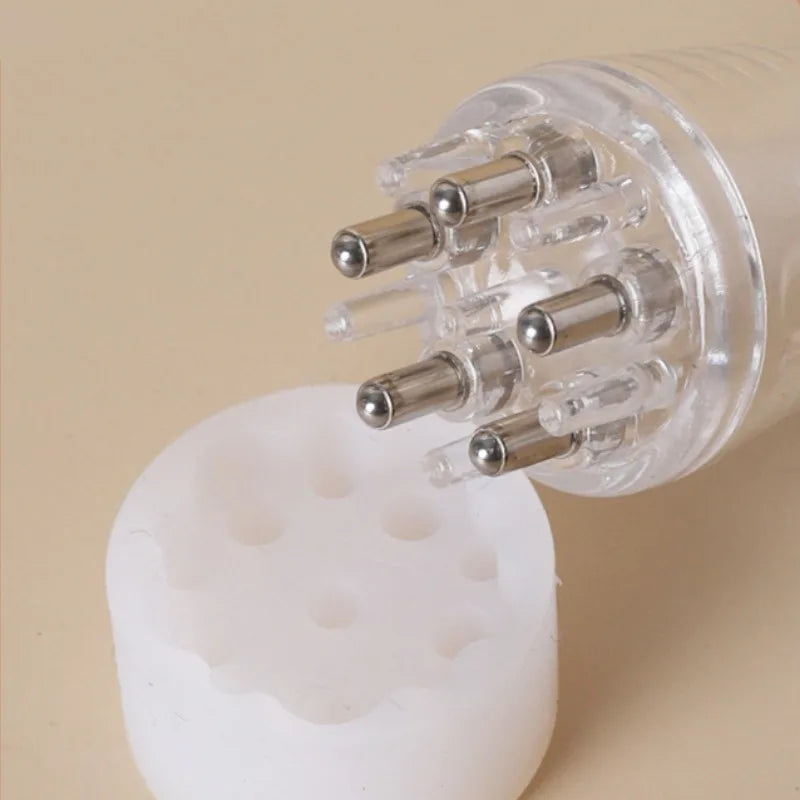 6ml Scalp Applicator, Mini Head Massager, Roll-On Brush, Hair Growth Oil Applicator, Massage Comb