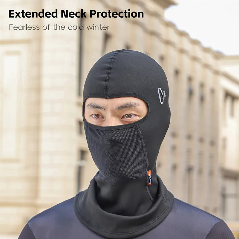 WEST BIKING Full Face Mask Warm Winter Scarf Balaclava Helmet Liner Fishing Skiing Hiking Bike Mask Windproof Breathable Headgea