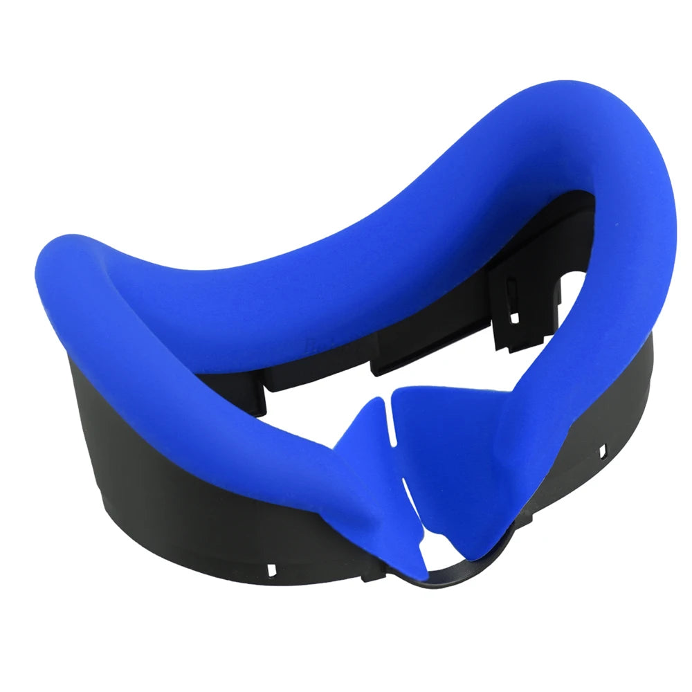 Silicone VR Face Mask For Meta Quest 3 Facial Interface Sweatproof Mask Face Cushion Lightproof Mask Face Cover VR Accessories