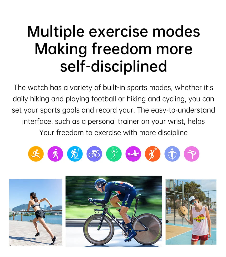 GPS Sports Smartwatch Men Health Monitoring With Heart Rate ECG + PPG 100+ Sports Modes NFC 2026 New Bluetooth Call Smart Watch