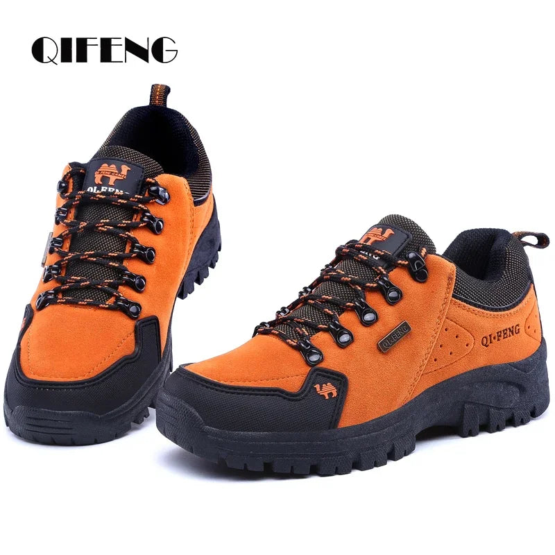 Men Leather Casual Shoes Winter Warm Fur Non Slip Sneakers Women Suede Walk Footwear Jeans Boy Lace Up Spring Cowboy Shoe Summer