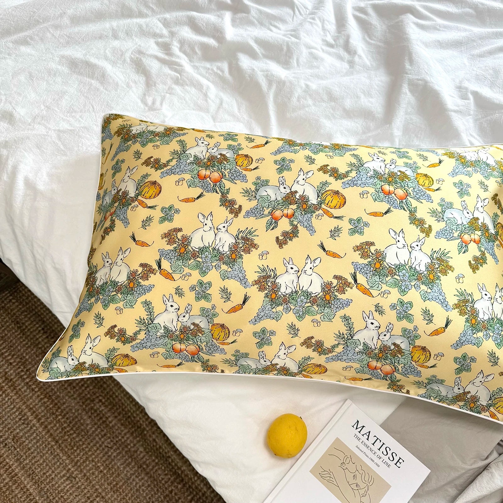 25 Momme Pure Natural Silk Pillow Case Envelope Design Printed Pillow Case Skincare Smooth Single sided Mulberry Silk Pillowcase
