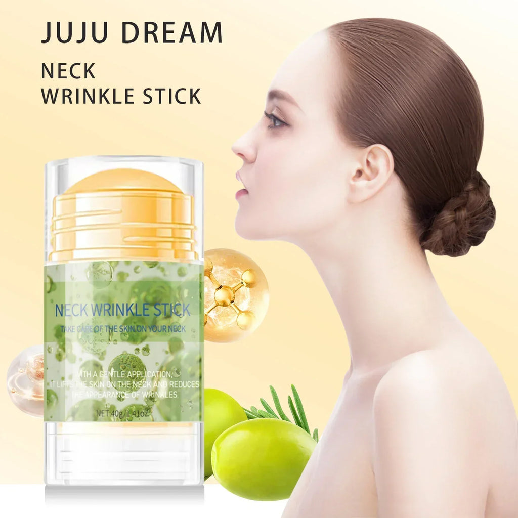 Neck Wrinkle Stick – Neck & Hand Care, Gentle & Low-Irritation, Whitening, DIY Skincare, Certified, Unisex, For All Skin Types