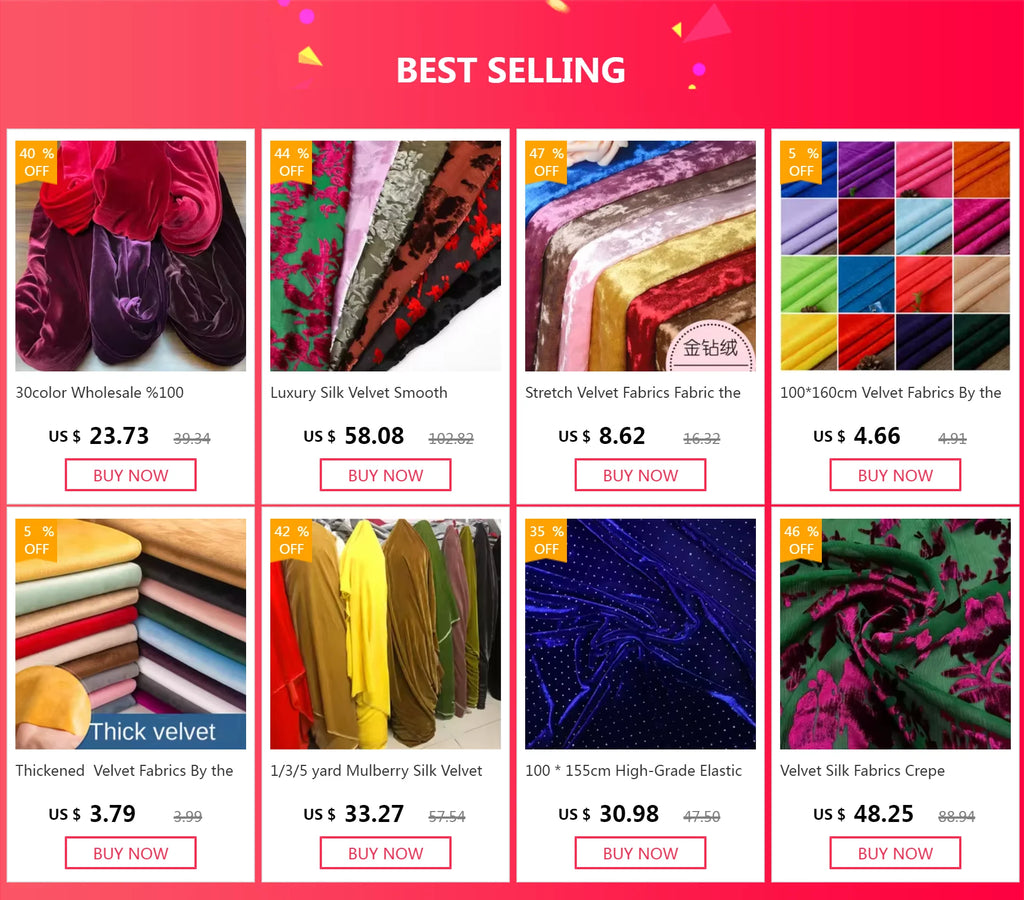 100 * 155cm High-Grade Elastic Gold Velvet Fabric Hot Drilling Light Diamond Cheongsam Dress Sports Suit Fabric by Meter