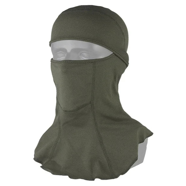 Medieval Style Full Face Mask Knight Headgear Motocross Riding Scarf Airsoft Head Cover Elastic Sunscreen Outdoor Sports Scarfs