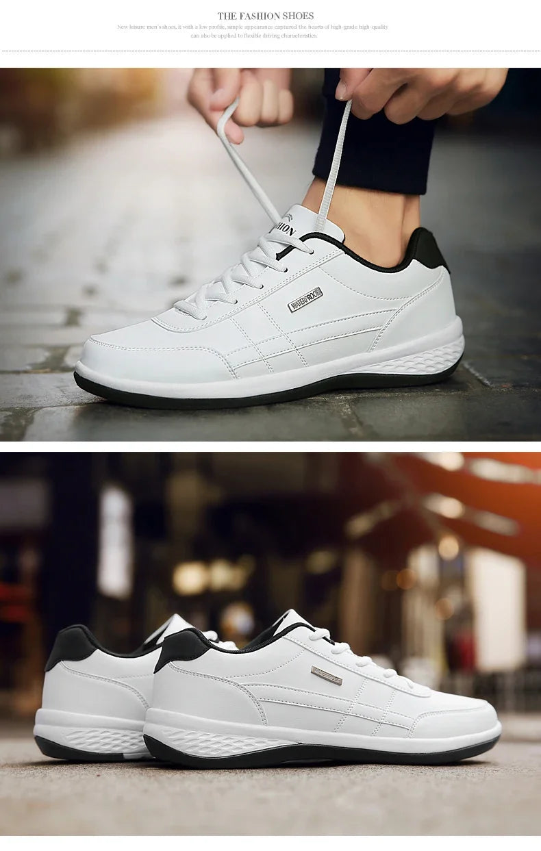 YRZL Men Shoes Sports Sneakers Shoes Non Slip Lightweight Lace Up Leisure Shoe Footwear Tennis Walking Men Shoes Masculino
