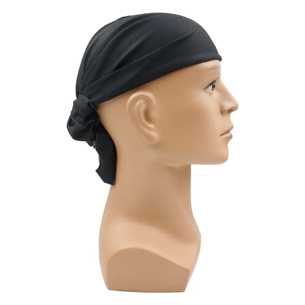 Dark Color Tube Neckchief Outdoor Sports Hair Neck Bandana Gaiter Black Grey Cycling Scarf Hiking Running Headband Men Face Mask