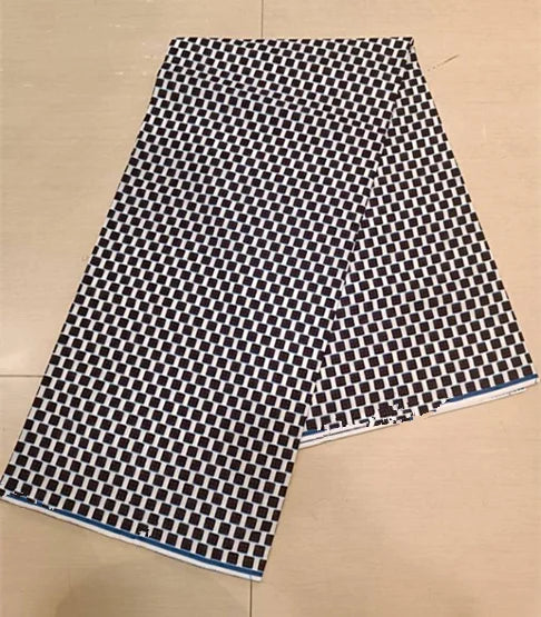 2024 NEW Original Wax High Quality Africain Print Wax Fabric Tissue Wax 100% Cotton 6 yards a pieces for women dress
